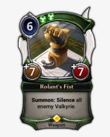Rolant S Fist - Eternal Card Game Wisp, HD Png Download, Transparent PNG