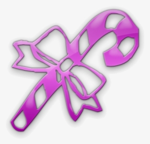 Candy Cane Clipart Pink Purple Image Transparent Png, Png Download, Transparent PNG