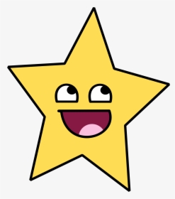 Stars - Star With A Face, HD Png Download, Transparent PNG
