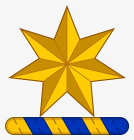 6 Point Star Png - Coat Of Arms Star, Transparent Png, Transparent PNG