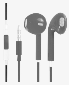 Blue Iphone 5 Headphones - Apple Earphones Black, HD Png Download, Transparent PNG