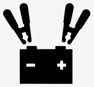 Jumper Cables With Battery - Jumper Cables Icon, HD Png Download, Transparent PNG
