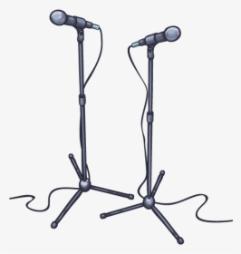 Microphone With Stand Png File , Png Download - Mic Stand Png Transparent Png, Png Download, Transparent PNG