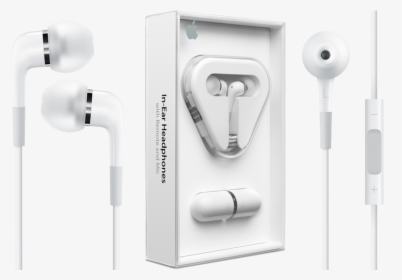 Transparent Apple Earbuds Png - Apple In Ear Earphones, Png Download, Transparent PNG