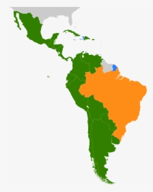 Latin America - Latin America And Central America, HD Png Download, Transparent PNG