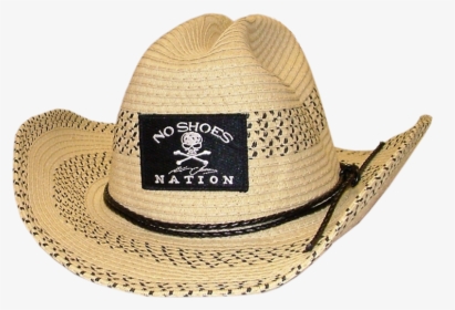 No Shoes Nation Straw Hat, HD Png Download, Transparent PNG