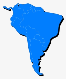 Clipart South America Map - South America Map Png, Transparent Png, Transparent PNG