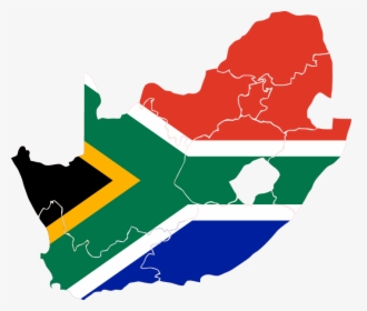 Transparent Country Flags Png - South Africa Map Png, Png Download, Transparent PNG