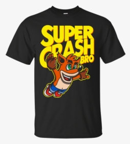 Super Crash Bro T Shirt & Hoodie - Cartoon, HD Png Download, Transparent PNG