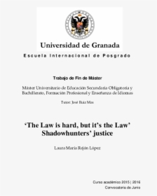University Of Granada, HD Png Download, Transparent PNG