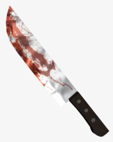 Bloody Knife Png, Transparent Png, Transparent PNG