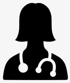 Doctor Physician Female - Female Doctor Icon Png, Transparent Png, Transparent PNG