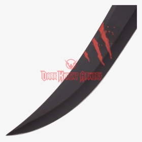 Red Claw Marks Fantasy Sword - Hunting Knife, HD Png Download, Transparent PNG