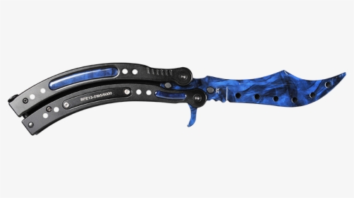 Butterfly Knife Black Pearl, HD Png Download, Transparent PNG
