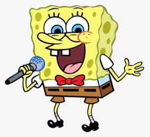 Spongebob Singing - Spongebob Singing Png, Transparent Png, Transparent PNG