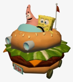 Download Zip Archive - Spongebob Movie Game Patty Wagon, HD Png Download, Transparent PNG