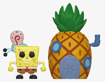 Transparent Spongebob Clipart - Funko Pop Spongebob Pineapple, HD Png Download, Transparent PNG