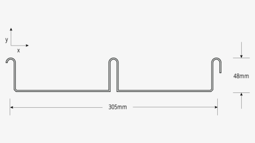 Shadowline™ Wa Non-cyclonic Profile Cross Section - Line Art, HD Png Download, Transparent PNG