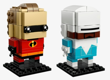 Lego Brickheadz Mr Incredible And Frozone, HD Png Download, Transparent PNG