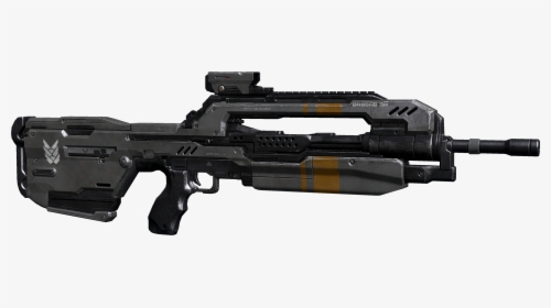 Clip Art Nwa Guns - Halo 4 Battle Rifle, HD Png Download, Transparent PNG