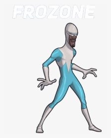 #frozone #incredibles - Disney Heroes Battle Mode Frozone, HD Png Download, Transparent PNG