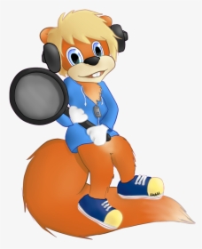 Conker S Bad Fur Day Deadpool Cartoon Mascot Figurine - Conker Anime, HD Png Download, Transparent PNG