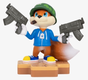 Conker - Conker's Bad Fur Day Figure, HD Png Download, Transparent PNG