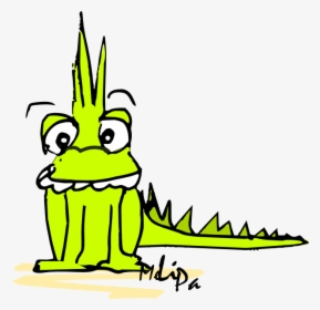 Transparent Funny Monster Clipart - Cartoon, HD Png Download, Transparent PNG