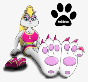 Berri Foot Tease - Cartoon, HD Png Download, Transparent PNG