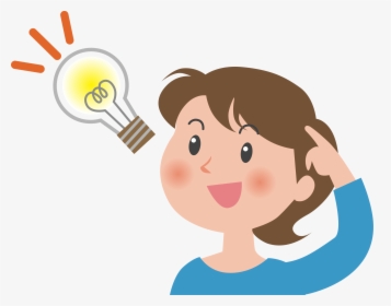 Idea Clipart Idea Student - Light Bulb Idea Cartoon, HD Png Download, Transparent PNG