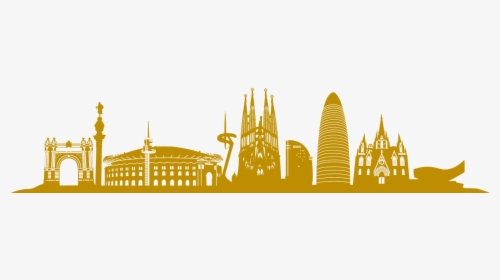 Silhouette Png Download - Gold London Skyline Png, Transparent Png, Transparent PNG