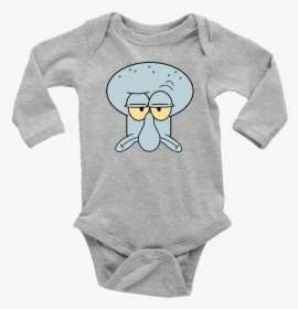 Transparent Squidward Face Png - 1st Birthday Baby Shark Onesies, Png Download, Transparent PNG