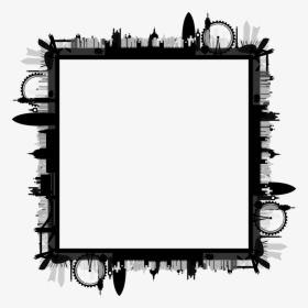 London Skyline Silhouette Clipart , Png Download - London Skyline Silhouette, Transparent Png, Transparent PNG